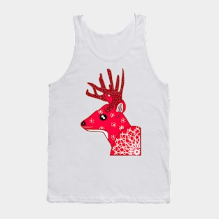 Red Deer Tank Top